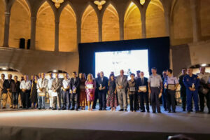 Los premiados en la Noche de la Aviación de 2026.