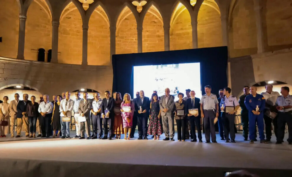 Los premiados en la Noche de la Aviación de 2026.