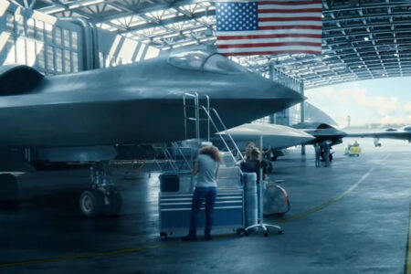 Propuesta inicial de Northrop-Grumman paa el F/A-XX.