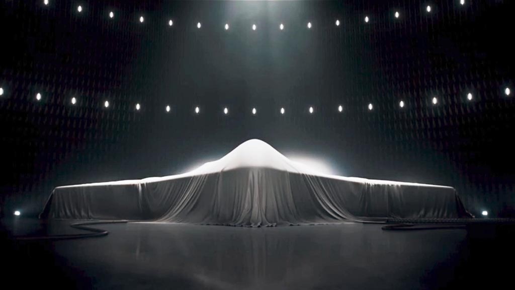 Northrop Grumman ofreció esta imagen de su propuesta en el programa LRS-B durante su campaña de promoción del mismo.