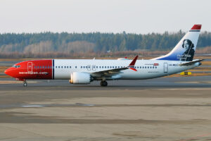 Uno de los Boeing 737 MAX que Norwegian operó hasta 2020.