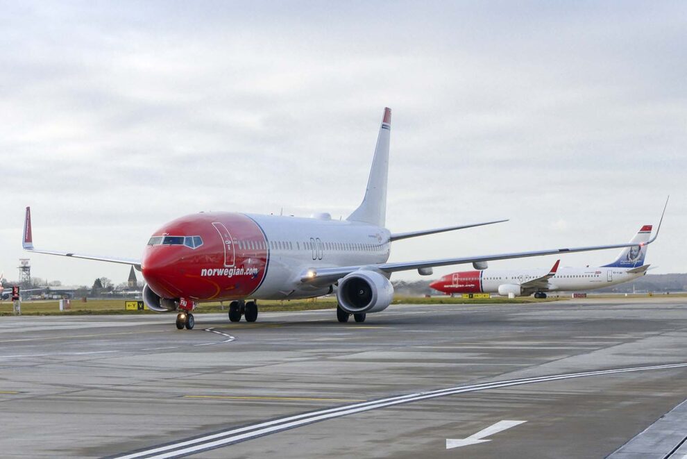 Norwegian operó en agosto con 69 Boeing 737.