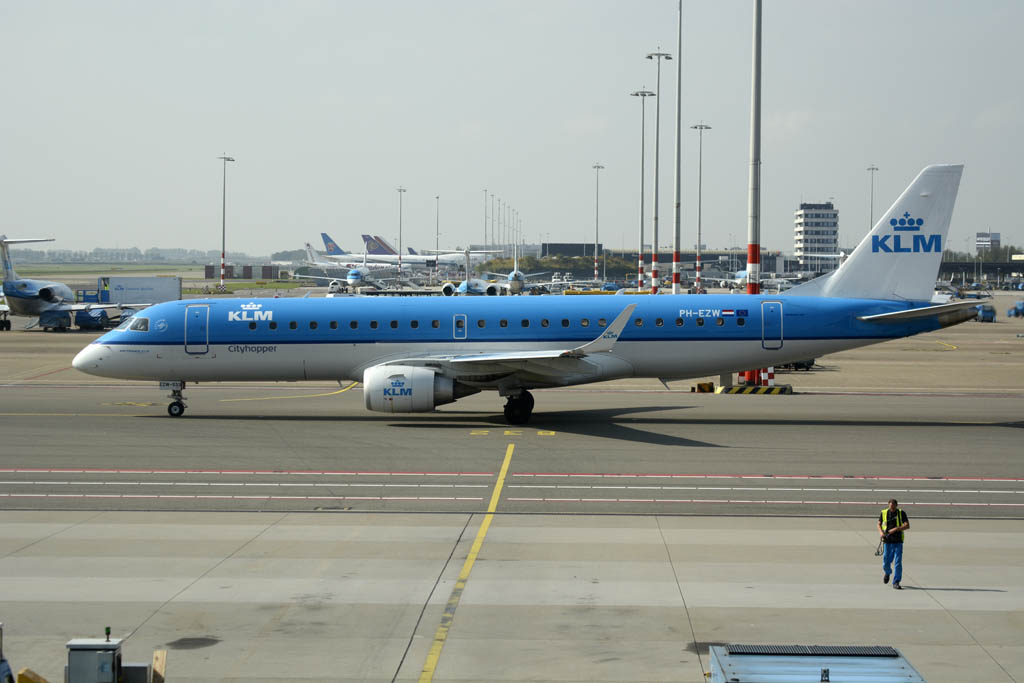 KLM Cityhopper cuenta con 28 Embraer E190.