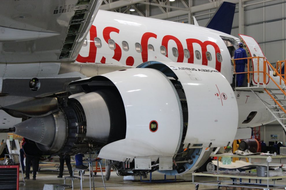 Las revisiones C en los Airbus A320neo ss deben realizar cada 20 meses o 6.000 horas de vuelo.
