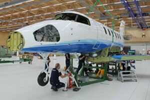 El cableado y algunas piezas del Pilatus PC-24 se fabricarán en Sevilla.