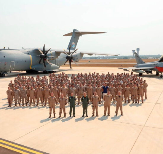 El personal del Ejército del Aire que se ha desplegado en Australia para el ejercicio Pitch Black 2026.