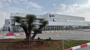 Exterior de la nueva factoría de Pratt & Withney en Marruecos.