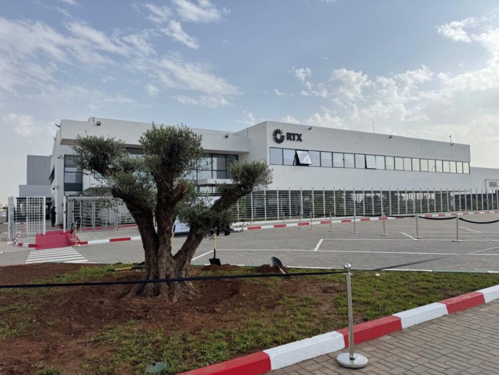 Exterior de la nueva factoría de Pratt & Withney en Marruecos.
