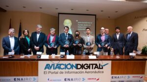 Entrega de los premios de Aviación Digital en 2022.
