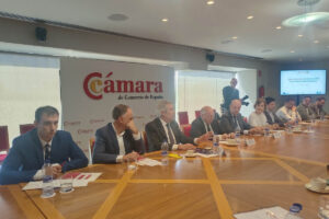 Presentación de INCYTE con directivos de la misma y representantes de empresas de sus incubadoras.