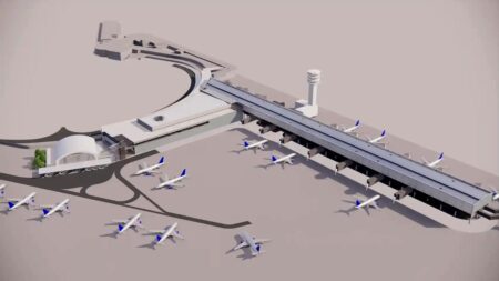 Proyecto de ampliación del aeropuerto de Sao Paulo Congonhas.