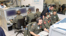 Un momento de las pruebas de las nuevas capacidades de los E-3 AWACS de la OTAN.