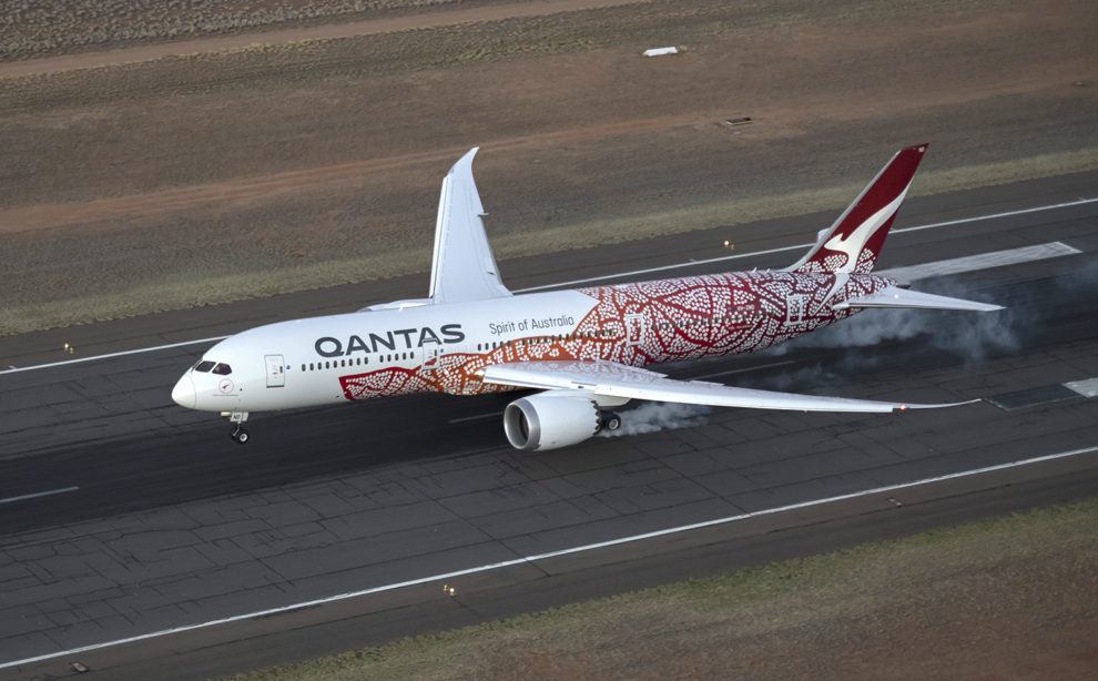 Boeing 787-9 de Qantas.