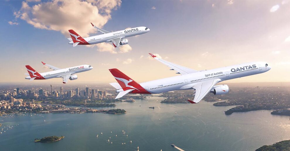 Qantas compra 52 aviones más a Airbus, incluidos 12 A350-1000.