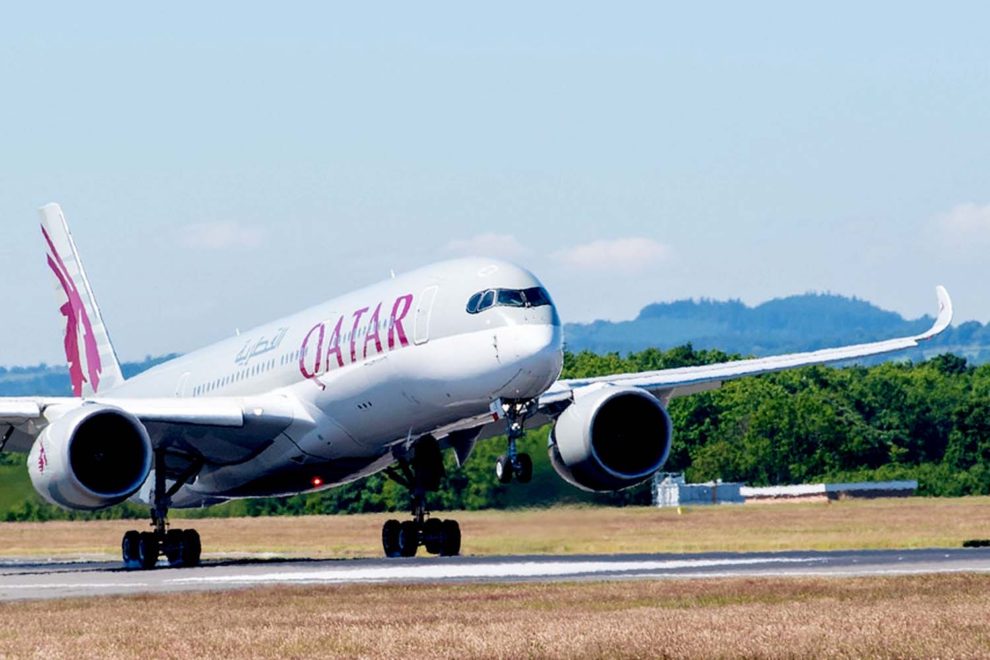 Qatar Airways usará el Airbus A350-900 en dos de sus tres vuelos diarios a Madrid desde septiembre.