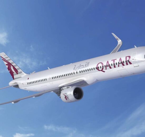 Ilustración de Airbus cuando anunció que Qatar Airways se decantaba por el A321neo.