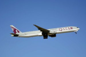 Qatar Airways usará sus Boeing 777 en la ruta a Málaga.