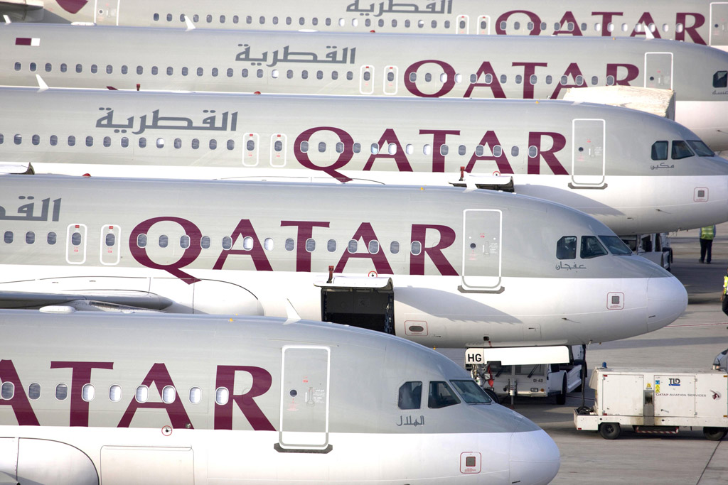 Aviones de Qatar Airways