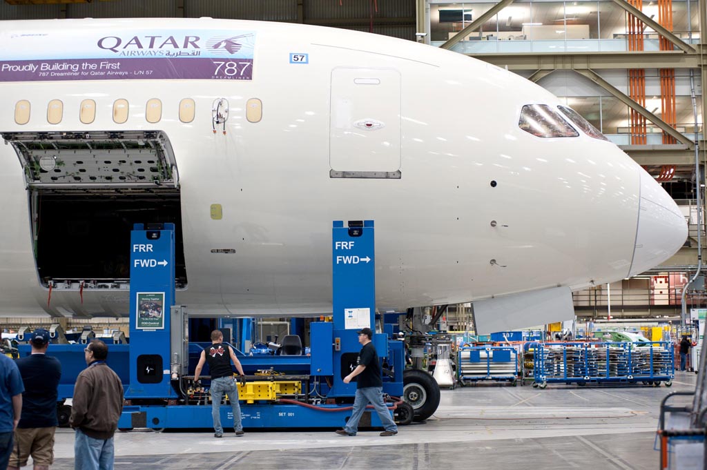 Boeing 787 Dreamliner de Qatar Airways