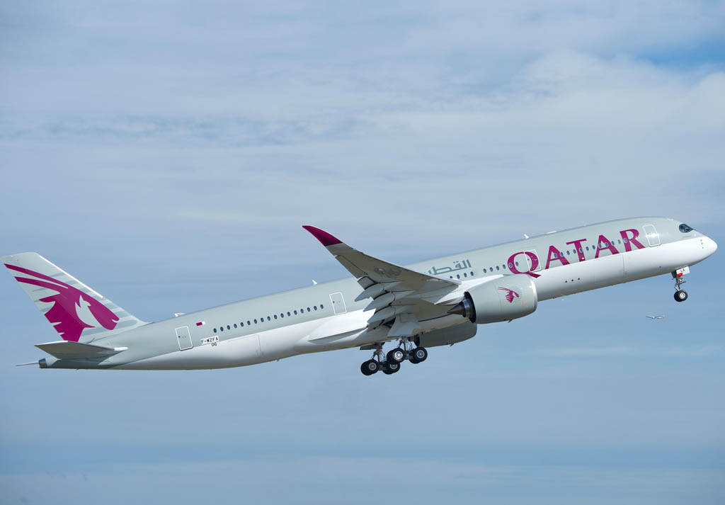 Primer Airbus A350 de Qatar Airways