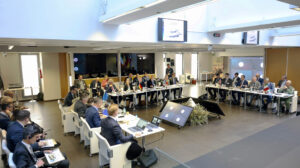 Reunión anual de los socios del programa Eurofighter celebarada en Madrid.