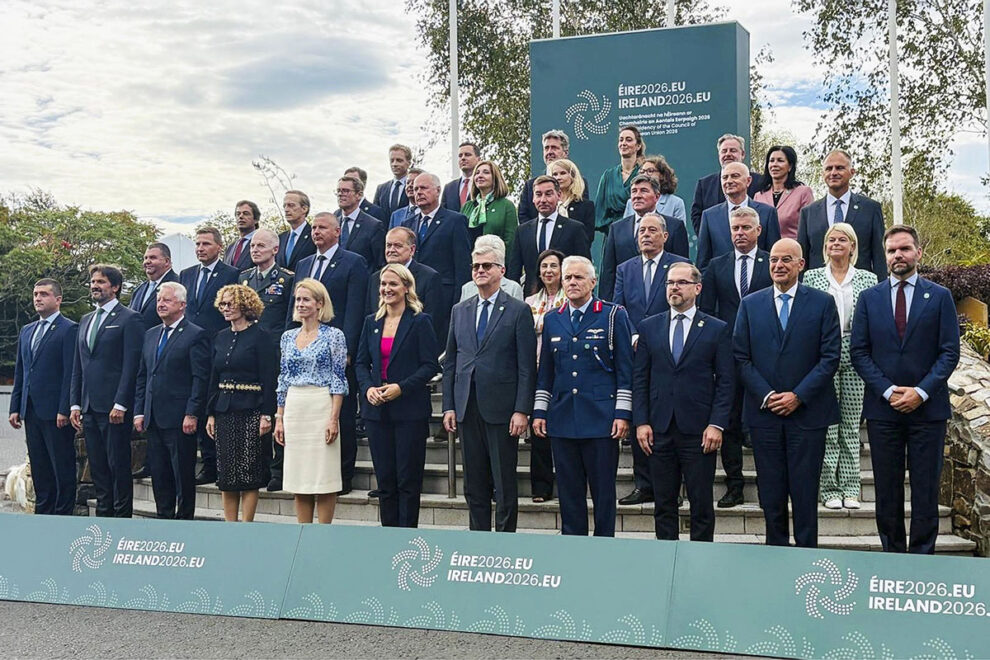 Reunión de ministros de Defensa de la Unión Europea en Irlanda.