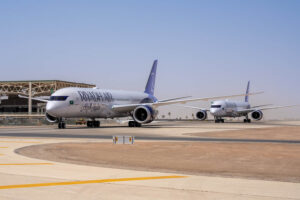 Llegada a Riyadh de los Boeing 787 de Riyadh Air.