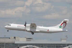 ATR 72 de Royal Air Maroc Express que cubrirá las rutas a Sevilla y Tenerife.