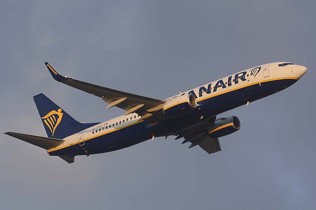 Ryanair sigue creciendo en número de pasajeros transportados "pese" a las huelgas de controladores.