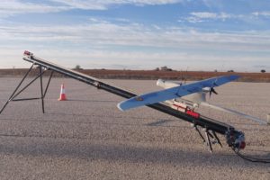 UAV SRC Tucán, modelo que puede ser equipado con diversos sensores y que está incluido en la nueva autorización emitida por AESA.