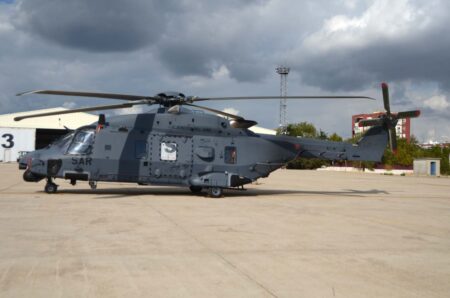 El NH90 se ha puesto como ejemplo de la gestión conjunta de un programa comun de los tres ejércitos.