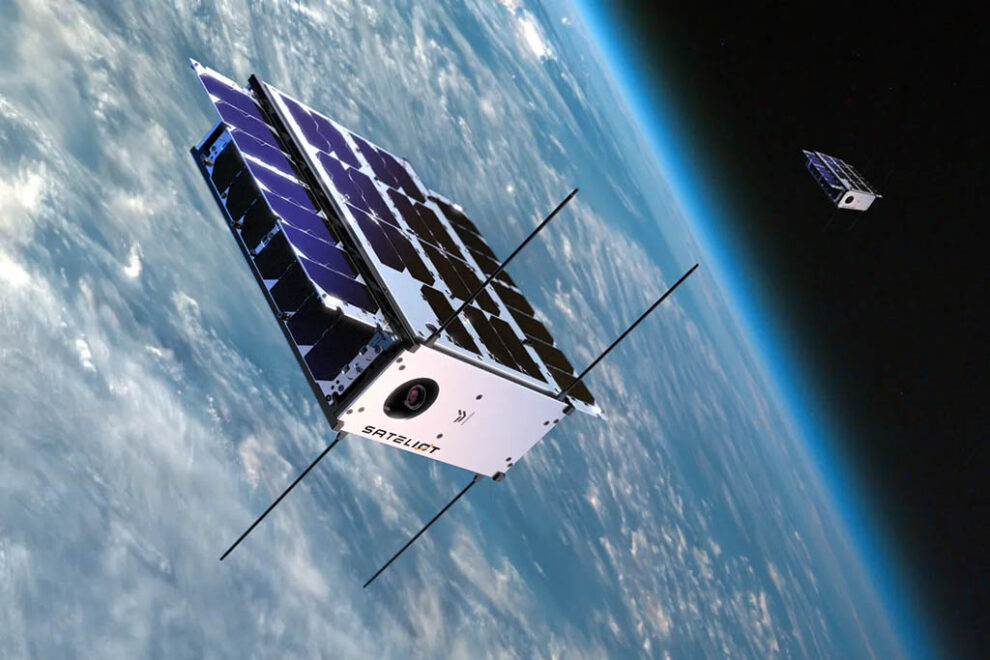Satélites de Sateiot en órbita.