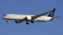 Saudia opera sus vuelos a España actualmente con sus Boeing 787 Dreamliner.