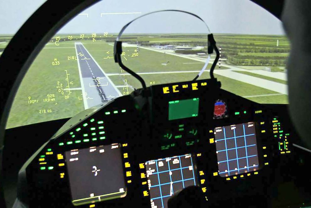Simulador de Eurofighter.