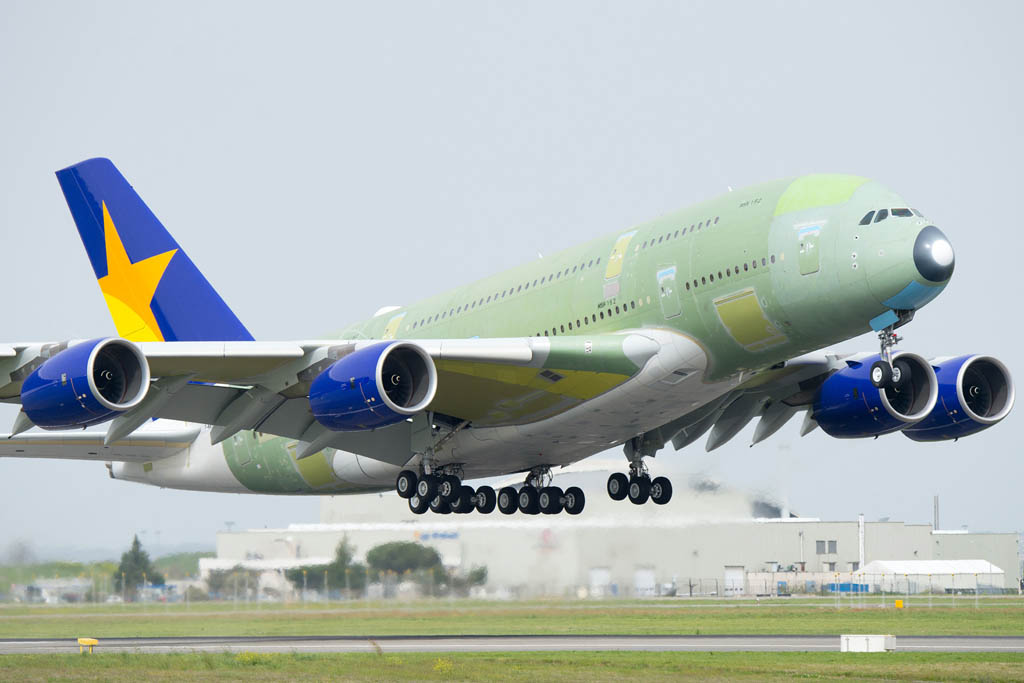Primer Airbus A380 de Skymark