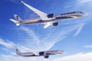 Starlux es una de las nuevas aerolíneas que han anunciado pedidos de aviones en el primer día del salón de Farnborough 2018.