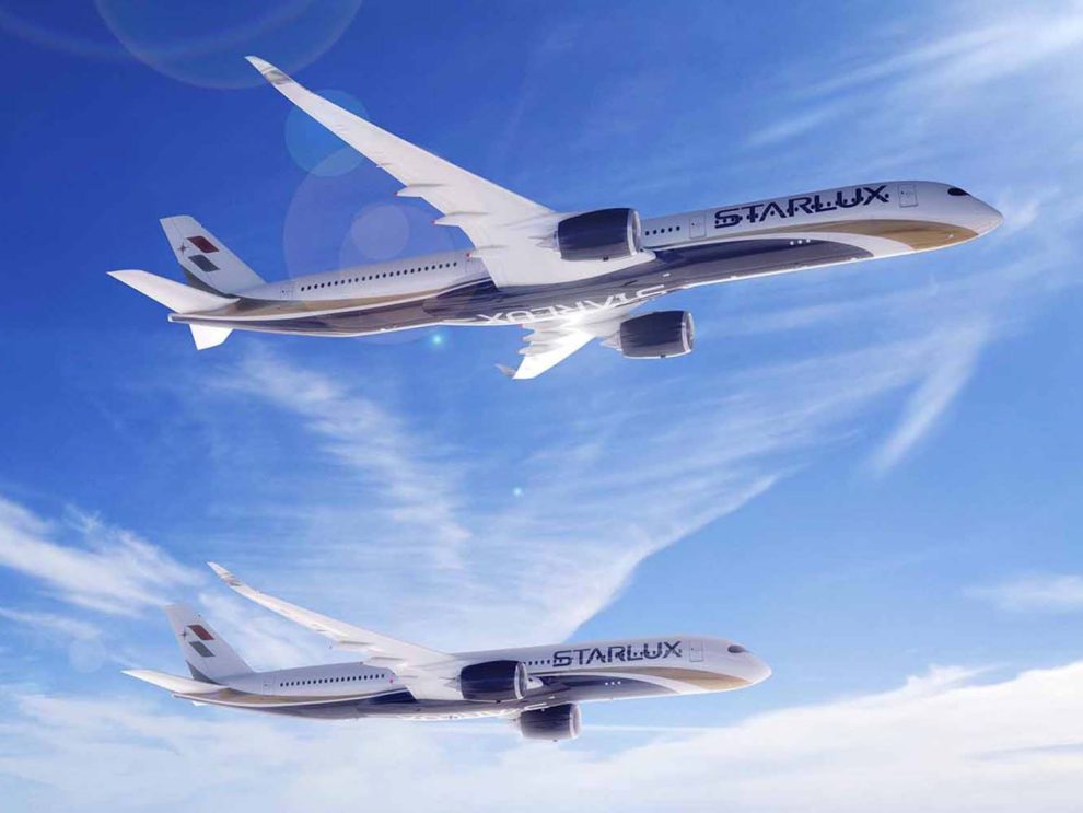 Starlux es una de las nuevas aerolíneas que han anunciado pedidos de aviones en el primer día del salón de Farnborough 2018.