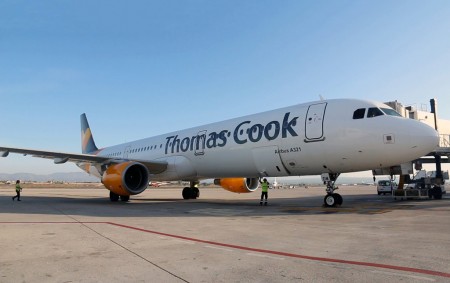 La nueva Thomas Cook Balearics basará en Palma entre tres y siete Airbus A320.