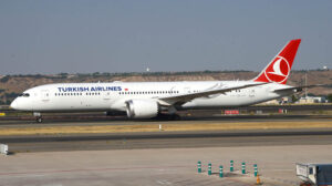 Turkish Airlines cuenta actualmente con 44 Boeing 787-9 ens ervicio.