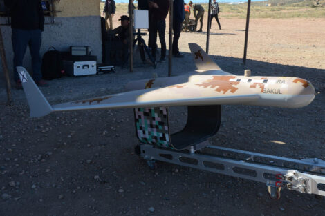 Uno de los UAV kamicaces