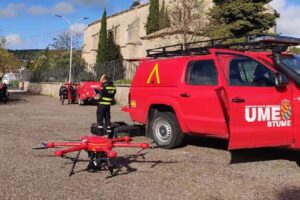 La UME centralizará el uso de drones en una nueva unidad con base en León.