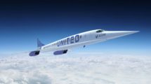 El Overture podrá volar a 60.000 ft, casi el doble de la altitud a la que vuelan muchos aviones.