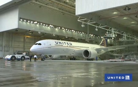 Boeing 787 Dreamliner de United