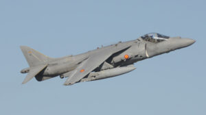 Harrier de la Armada española.