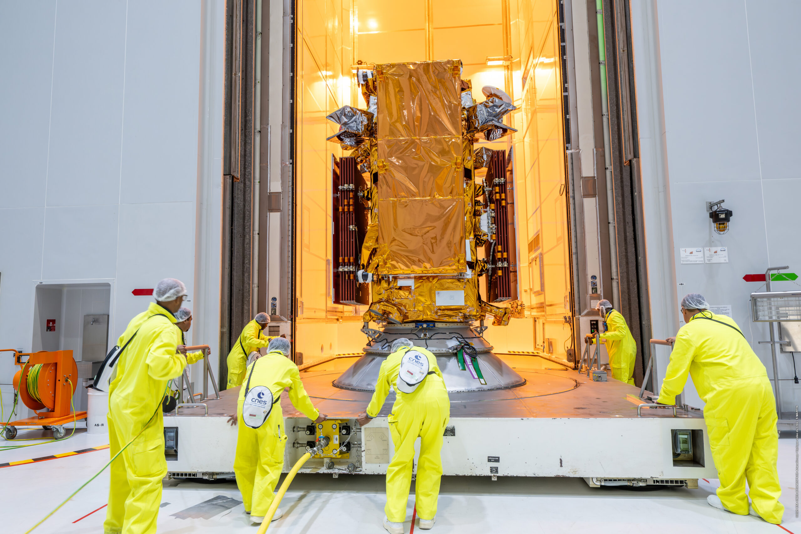 El martes se lanza el satélite de vigilancia Sentinel 1-D - Fly News