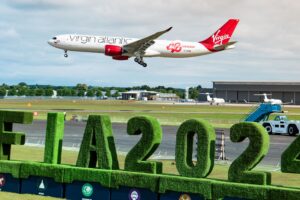 Virgin Atlantic, que celebra sus 40 años, es una de las aerolíneas que han aprovechado el salón de Farnborough para anunciar nuevos pedidos.