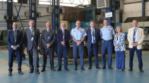El JEMA con los directivos de ITE y ´´Omicron.