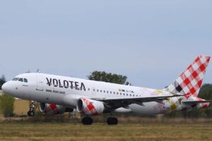 Volotea cuenta actualmente con una flota de 37 Airbus A319 y A320.