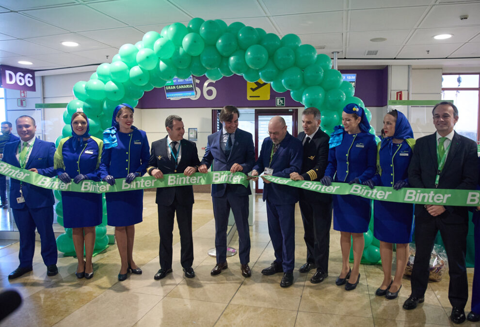 Binter Inaugura Su Nueva Ruta Entre Madrid Y Las Islas Canarias Fly News