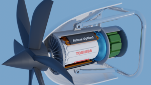 Airbus avanza en el desarrollo de motores eléctricos junto a Toshiba.